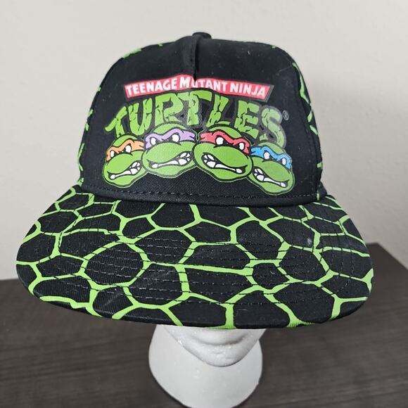 TMNT Teenage Mutant Ninja Turtles Snapback Hat Youth Size OSFM - Picture 1 of 8